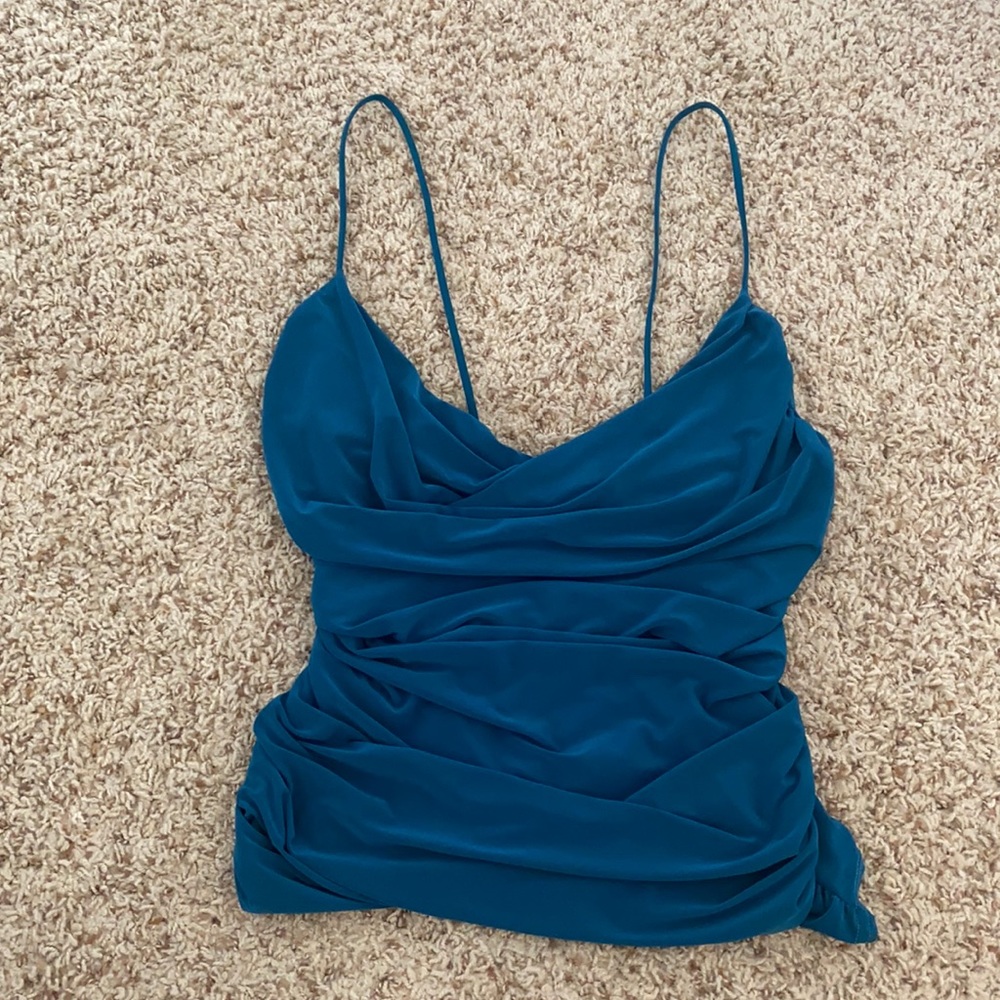 Nasty gal slinky cow neck top